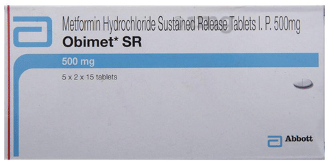 Metformin sr 500mg