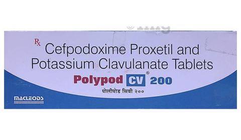 Polypod CV 200 Tablet image Polypod CV 200 Tablet image