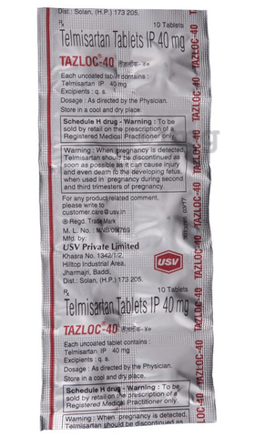 Tazloc 40 Tablet image