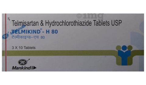 Telmikind-H 80 Tablet image