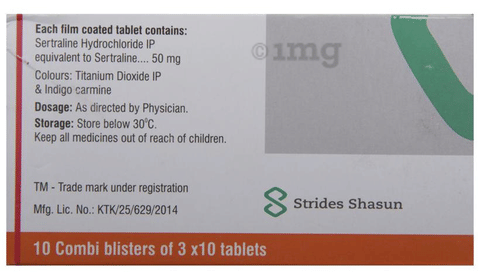 Serlift 50 Tablet image