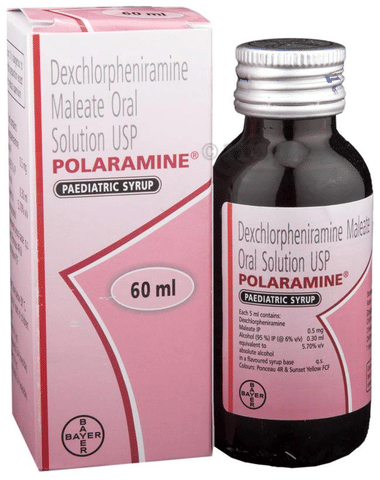 Polaramine Paediatric Syrup image Polaramine Paediatric Syrup image