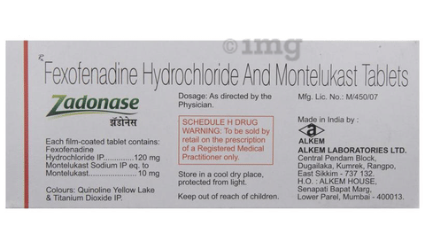 Zadonase Tablet image