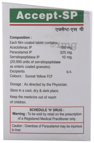 Accept-SP Tablet image