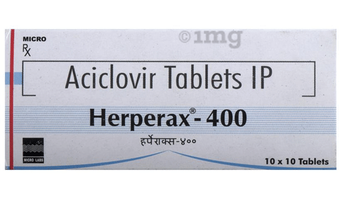 Herperax 400 Tablet image