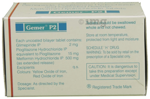 Gemer P 2 Tablet ER image