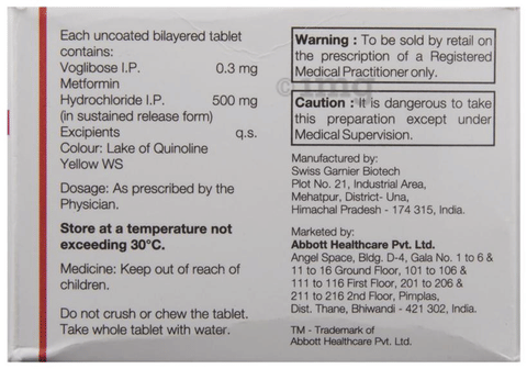 PPG Met 0.3 Tablet SR image