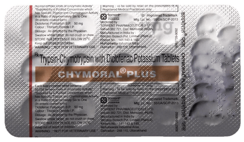Chymoral Plus Tablet image