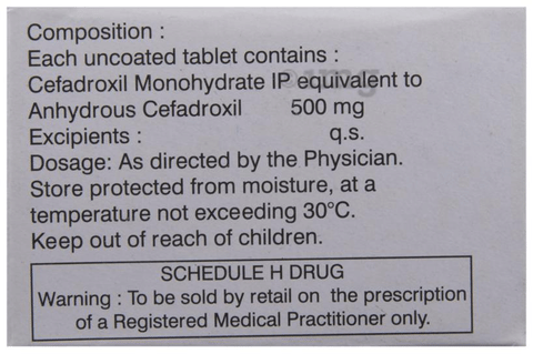 cefaDROX 500mg Tablet image