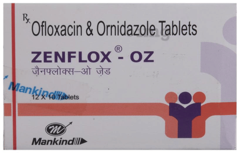 Zenflox-OZ Tablet image