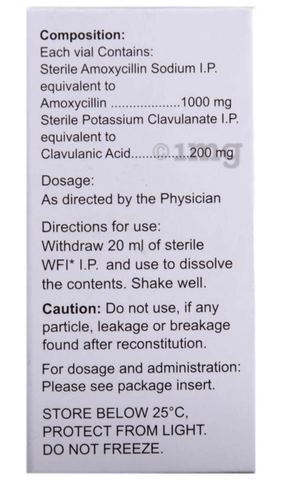 Acuclav IV 1.2gm Injection image Acuclav IV 1.2gm Injection image