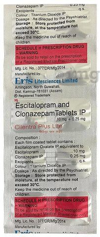 Cilentra Plus Lite Tablet