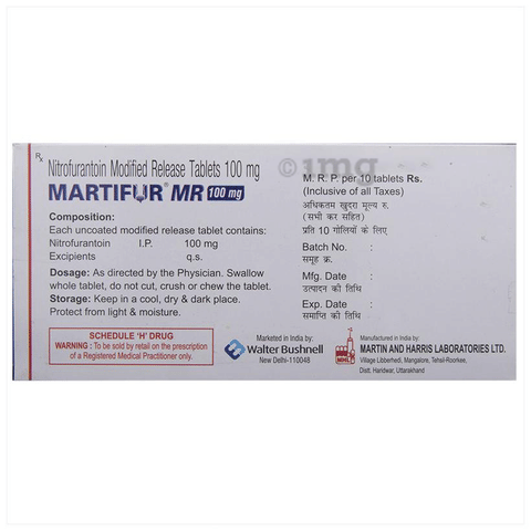 Martifur MR 100mg Tablet image