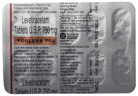 Torleva 750 Tablet image