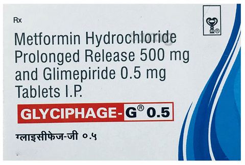 Glyciphage-G 0.5 Tablet PR image