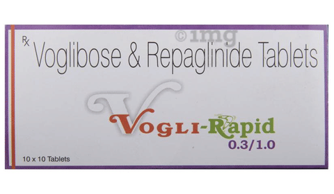 Vogli-Rapid 0.3/1.0 Tablet image Vogli-Rapid 0.3/1.0 Tablet image