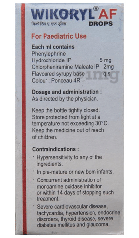 Wikoryl AF Drops image Wikoryl AF Drops image