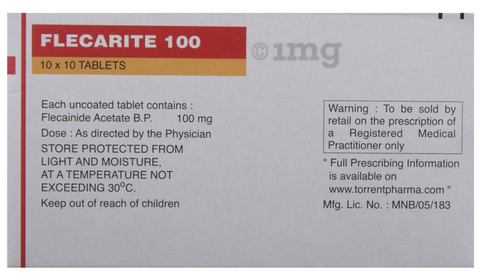 Flecarite 100 Tablet image