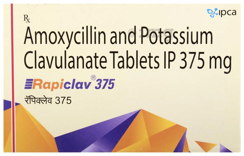 Rapiclav 375 Tablet image
