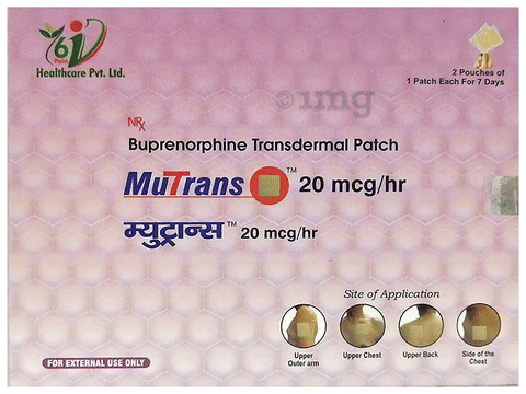 Mutrans 20mcg/hr Transdermal Patch image