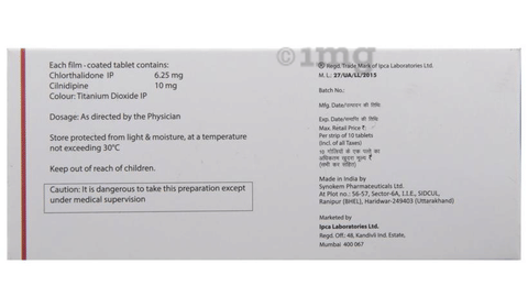 CTD-C 6.25/10 Tablet image