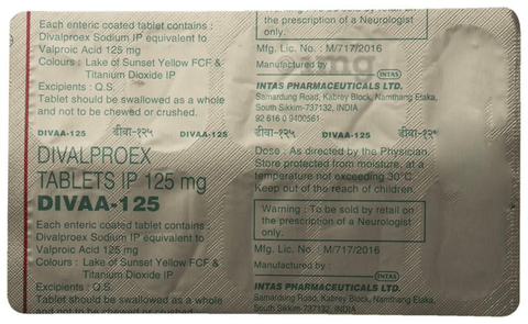 Divaa 125 Tablet image