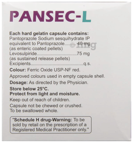 Pansec-L Capsule SR image Pansec-L Capsule SR image