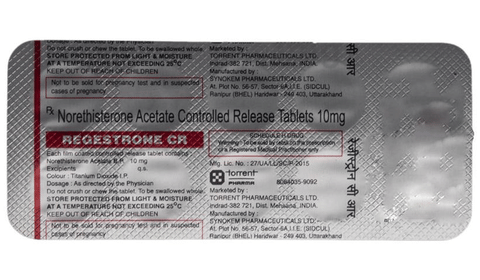 Regestrone CR 10mg Tablet image