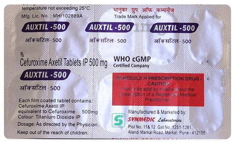 Auxtil 500 Tablet image Auxtil 500 Tablet image