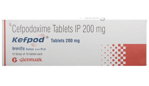 Kefpod 200mg Tablet image