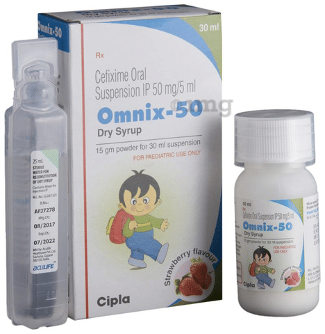 Omnix 50 Dry Syrup image Omnix 50 Dry Syrup image
