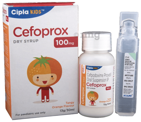 Cefoprox 100mg Dry Syrup image Cefoprox 100mg Dry Syrup image