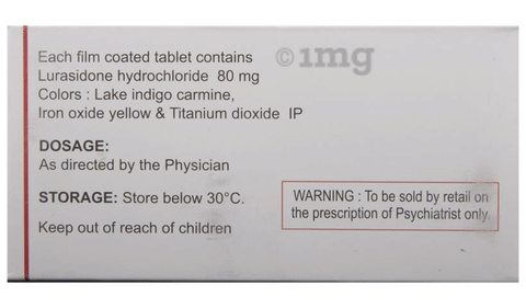 Lurata 80 Tablet image