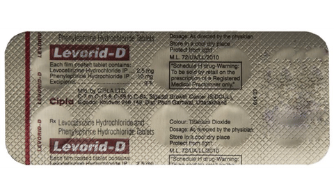 Levorid D Tablet image