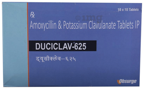Duciclav 625 Tablet image
