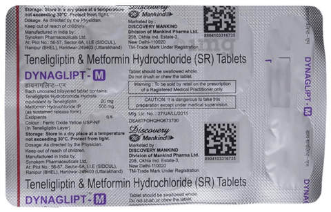 Dynaglipt-M Tablet SR image