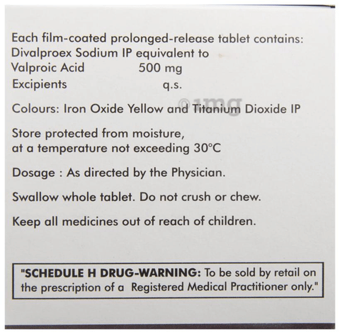 Divalprid-OD 500 Tablet PR image