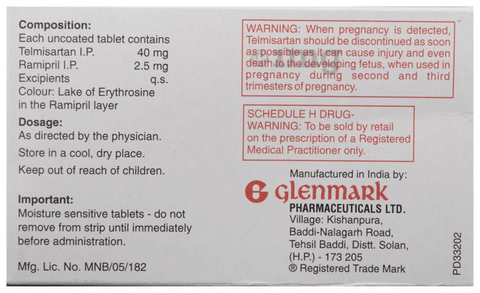 Telma-R 2.5 Tablet image