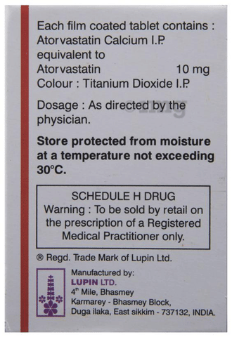 Tonact 10 Tablet image