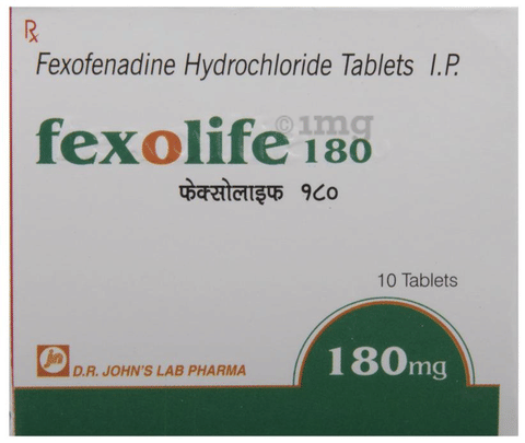 Fexolife 180 Tablet image