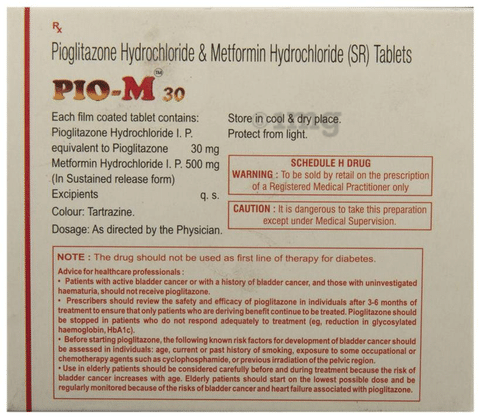 Pio-M 30 Tablet SR