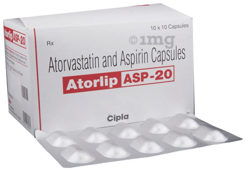 Atorlip-ASP 20 Capsule image Atorlip-ASP 20 Capsule image