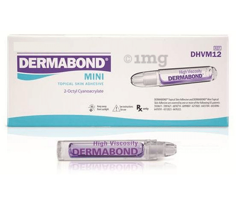 Dermabond Mini Vial: Buy packet of 1.0 Vial at best price in India