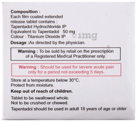 Tapenax ER 50 Tablet image