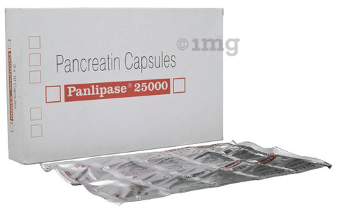 Panlipase 25000 Capsule image