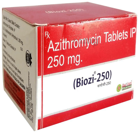Biozi 250 Tablet image