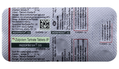 इनज़ोफ्रेश 10 टैबलेट image