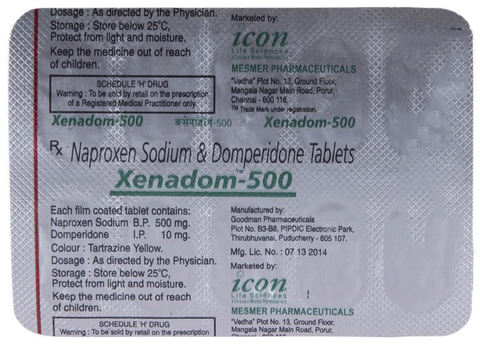 Xenadom 500 Tablet image Xenadom 500 Tablet image