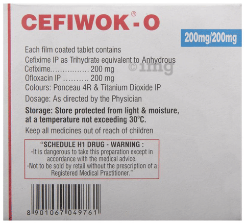 Cefiwok O  Tablet image