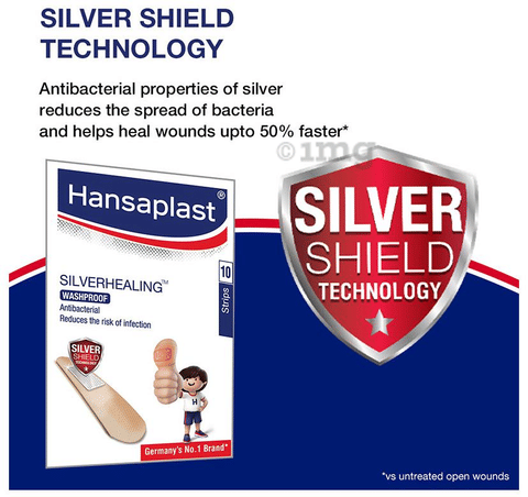 Hansaplast Silverhealing Washproof image